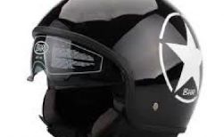 Casco Demi-Jet Moto BHR 810 Air Blu Opaco Taglia XL 61-62CM – RAI.CAR.